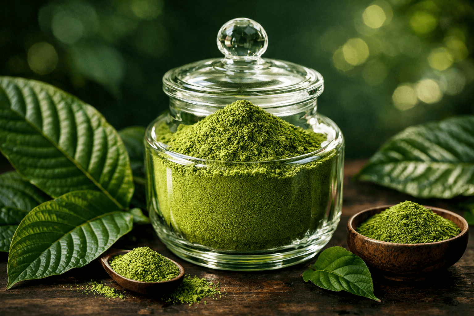 Bubuk Kratom Supergreen Asli Kalimantan